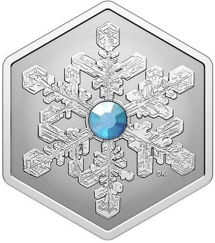 Power Coin Snowflake Schneeflocke Silber Münze 20$ Canada 2024 von Power Coin