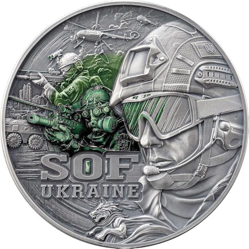 Power Coin Special Operations Forces Guardians of Freedom 2 Oz Silber Münze 2000 Francs Cameroon 2025 von Power Coin