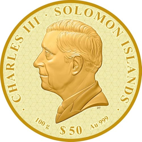 Power Coin Statue of Zeus Seven Wonders of The Ancient World Gold Münze 50$ Solomon Islands 2025 von Power Coin