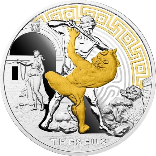 Power Coin Theseus 1 Oz Silber Münze 1$ Niue 2024 von Power Coin