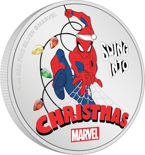 Power Coin Tis The Season to Be Amazing Season Greetings 1 Oz Silber Münze 2$ Niue 2024 von Power Coin