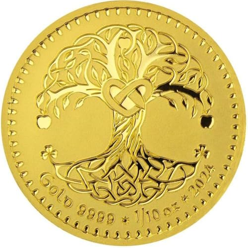 Power Coin Tree of Life 1/10 Oz Gold Medaille 2024 von Power Coin