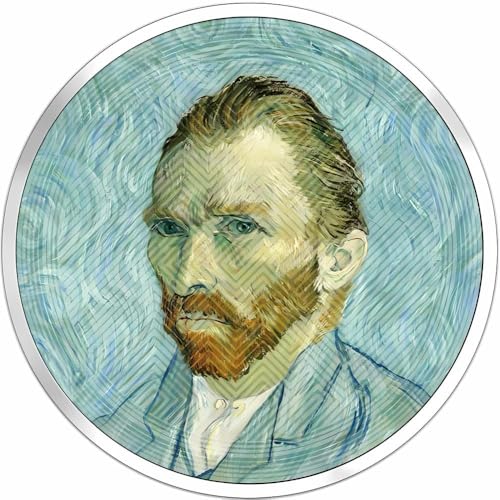 Power Coin Van Gogh Iconic Art 1 Oz Silber Münze 5$ Tokelau 2024 von Power Coin