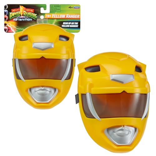 Power Ranger Maske, Verkleidung, Ranger Gelb – Trini Kwan, für Kinder ab 4 Jahren, PWG031 Power Ranger Maske, Verkleidung, Ranger Gelb – Trini Kwan, für Kinder ab 4 Jahren, PWG031 von Power Rangers