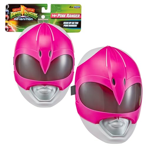 Power Ranger Maske, Verkleidung, Ranger Rosa – Kim, für Kinder ab 4 Jahren, PWG033 Power Ranger Maske, Verkleidung, Ranger Rosa – Kim, für Kinder ab 4 Jahren, PWG033 von Power Rangers
