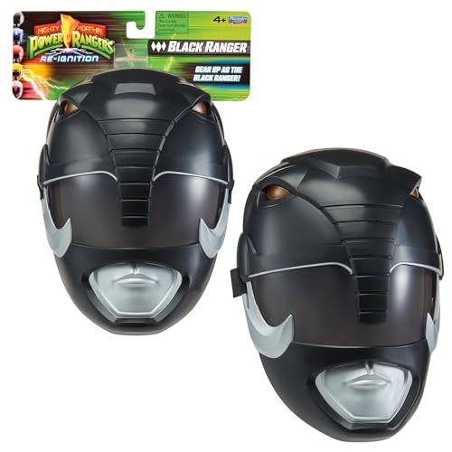 Power Ranger Maske, Verkleidung, Ranger schwarz – Zack, für Kinder ab 4 Jahren, PWG035 Power Ranger Maske, Verkleidung, Ranger schwarz – Zack, für Kinder ab 4 Jahren, PWG035 von Power Rangers