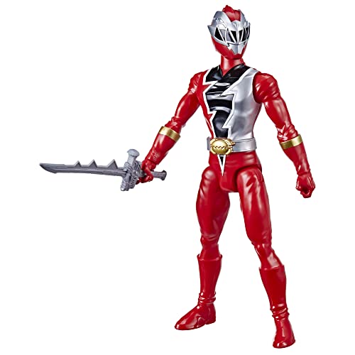 Power Rangers 30 cm große Dino Fury Roter Ranger Action-Figur TV-Serie von Power Rangers