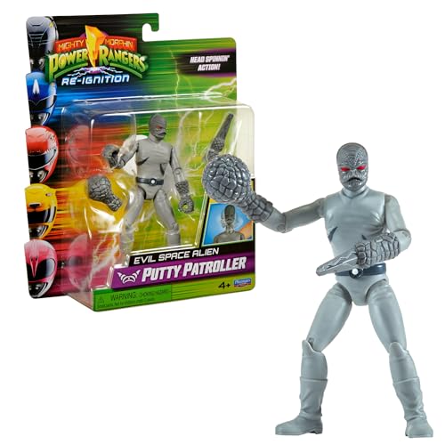Power Rangers - Die Bösewichte, Figur mit Gelenkfunktion, 12 cm, Modell Putty Patroller, für Kinder ab 4 Jahren, PWG063 Power Rangers - Die Bösewichte, Figur mit Gelenkfunktion, 12 cm, Modell Putty Patroller, für Kinder ab 4 Jahren, PWG063 von Power Rangers
