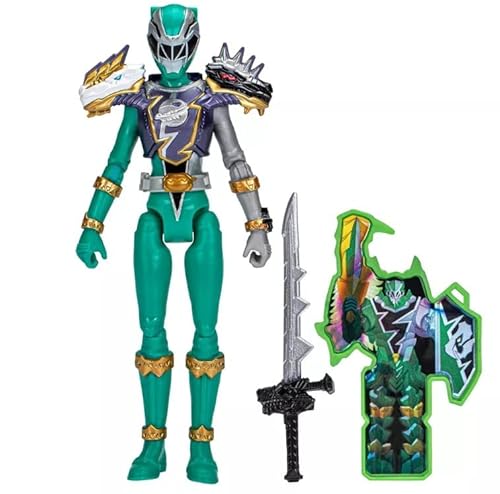 Power Rangers Dino Fury Cosmic Armor Green Ranger Actionfigur, Spielzeug, inspiriert von der TV-Show mit Dino Fury Schlüssel und Waffenzubehör ab 4 Jahren Power Rangers Dino Fury Cosmic Armor Green Ranger Actionfigur, Spielzeug, inspiriert von der TV-Show mit Dino Fury Schlüssel und Waffenzubehör ab 4 Jahren von Power Rangers