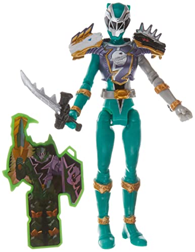 Power Rangers Dino Fury – F8237 – Cosmic Armor – Figur mit Gelenken, 15 cm, Grün von Power Rangers