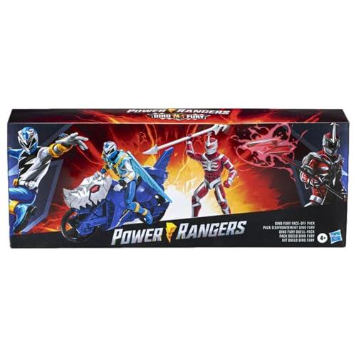 Power Rangers Hasbro Dino Fury Face-Off Pack: Blue Ranger + Cycle & Lord Zedd von Power Rangers