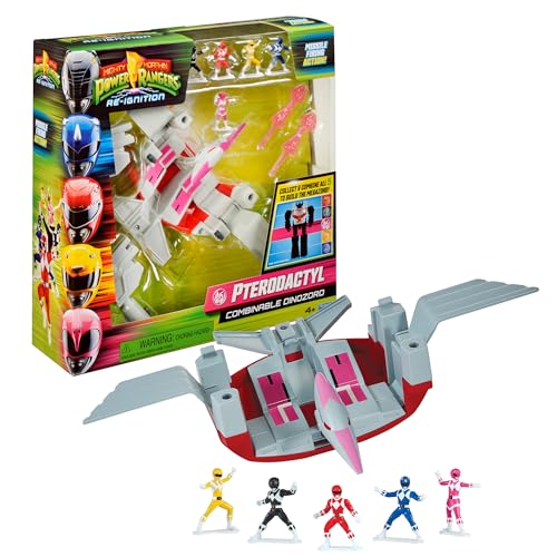 Power Rangers - Kollektion Megazord, Zords, kombinierbar, Figur, 20 cm, Modell Pterodactyl Dinozord, für Kinder ab 4 Jahren, PWG053 Power Rangers - Kollektion Megazord, Zords, kombinierbar, Figur, 20 cm, Modell Pterodactyl Dinozord, für Kinder ab 4 Jahren, PWG053 von Power Rangers