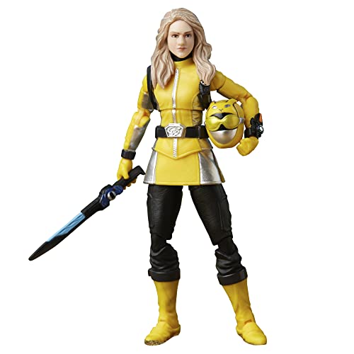 Power Rangers Lightning Collection Beast Morphers Yellow Ranger Actionfigur, Spielzeug und Actionfiguren für Kinder ab 4 Jahren von Power Rangers