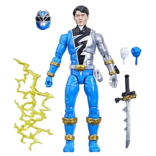 Power Rangers Lightning Collection Dino Fury Blue Ranger 15,2 cm Premium Sammlerstück Actionfigur Spielzeug mit Zubehör, Kinder ab 4 Jahren Power Rangers Lightning Collection Dino Fury Blue Ranger 15,2 cm Premium Sammlerstück Actionfigur Spielzeug mit Zubehör, Kinder ab 4 Jahren von Power Rangers