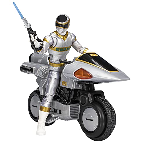 Power Rangers Lightning Collection In Space Silver Ranger Action-Figur (15 cm), Multi, F8206 von Power Rangers