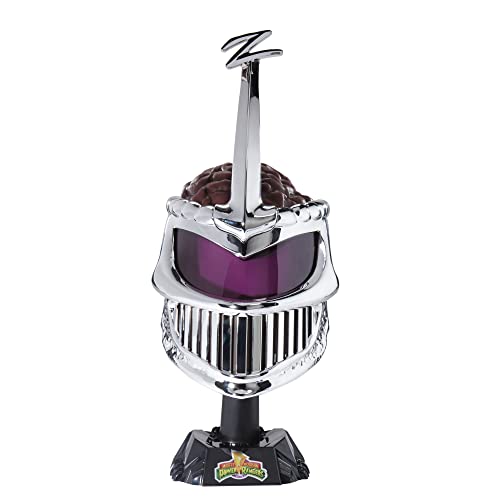 Power Rangers Lightning Collection Lord Zedd, Helm mit elektronischem Stimmverzerrer, Rollenspielhelm inklusive Ständer von Power Rangers