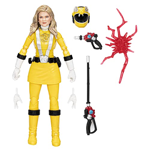 Power Rangers Lightning Collection RPM Yellow Ranger 15,2 cm Premium Sammel-Actionfigur Spielzeug mit Zubehör, Kinder ab 4 Jahren von Power Rangers