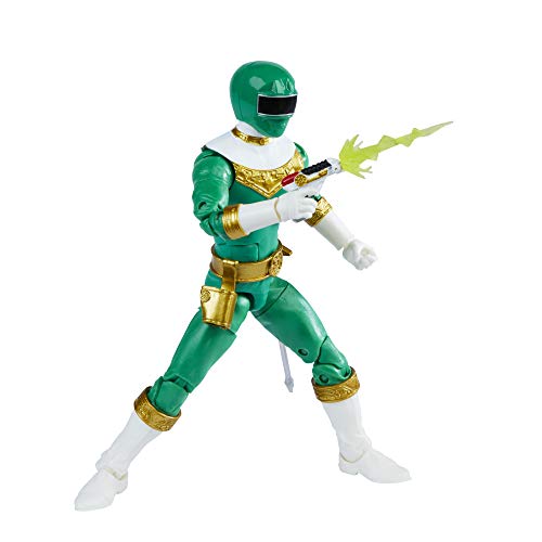 Power Rangers Lightning Collection Zeo IV Green 6-Inch Premium Collectible Action Figure Toy with Accessories von Power Rangers