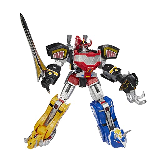 Power Rangers Lightning Collection Zord Ascension Project Mighty Morphin Dino Megazord, Figur zum Sammeln, 15 YEARS+, Maßstab 1:144 von Power Rangers