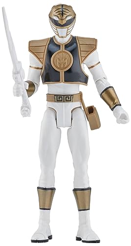 Power Rangers Mighty Morphin Action-Figur, 15,2 cm, VHS Exclusive – White Ranger von Power Rangers