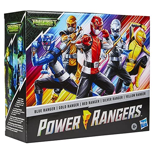 Power Rangers - Pack 5 Figuren Beast Morphers E9215 von Power Rangers