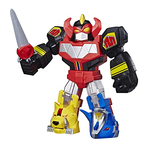 Power Rangers Playskool Heroes Mega Mighties Megazord Actionfigur, 30,5 cm Mighty Morphin Spielzeug für Kinder ab 3 Jahren von Power Rangers