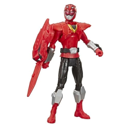 Power Rangers Beast Morphers Beast-X Red Ranger 15 cm Actionfigur Spielzeug inspiriert TV Programm von Power Rangers