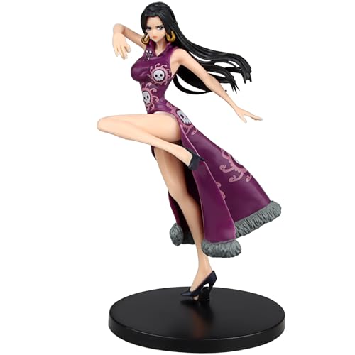 Powmag One Piece Boa·Hancock -Figuren, One Piece Collection Spiel Charakter Modell Desktop Dekoration Geschenk Sammelbar, Ab 15 Jahren von Powmag