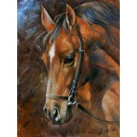 Diamond Painting Pferd 40x30 cm von Pracht Creatives Hobby GmbH