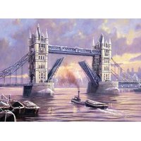 PRACHT Malen nach Zahlen Tower Bridge 40x32,5cm von Pracht Creatives Hobby