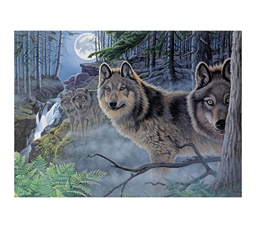 Royal & Langnickel - Malen nach Zahlen Wölfe, enthält Farben und Pinsel, für Erwachsene und Kinder ab 8 Jahren von Pracht Creatives Hobby