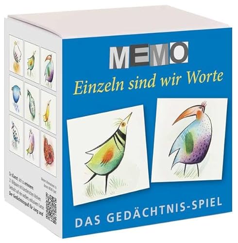 Memo-Spiel - Einzeln sind wir Worte: MEMO-Spiel mit Bildern von Sabine Waldmann-Brun von Präsenz Medien & Verlag