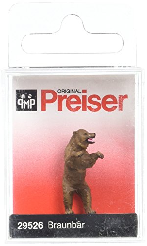 Preiser 1/87 th – pr29526 – Modelleisenbahnen – Braunbär stehend von Preiser