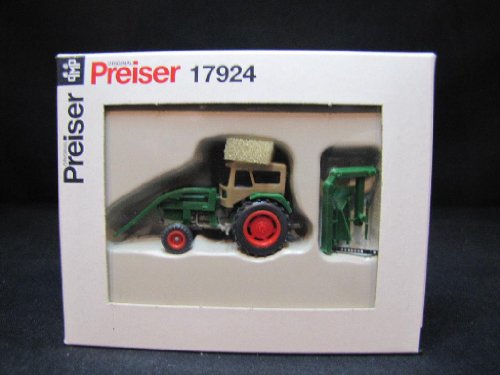 Preiser 1/87 th – pr17924 – Modelleisenbahnen – Traktor Deutz 6206 von Preiser