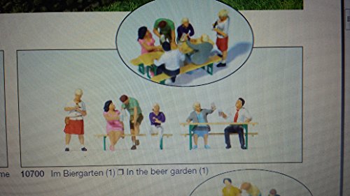 Preiser 10700 Im Biergarten (1), H0 1:87 von Preiser