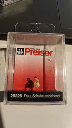 Preiser 28228 Frau Schuhe anziehend 1:87 von Preiser