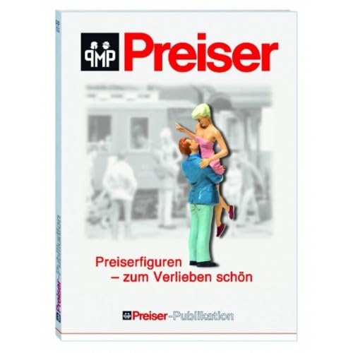 Preiser 96001 Buch Preiserfiguren - Modellbau, Modelleisenbahn - Buch - Kind - 18 x 25 cm von Preiser