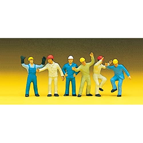 Preiser Figuren H0 HO 10105 Industriearbeiter von Preiser