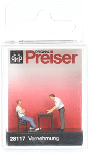 Under Interrogation - PREISER HO Scale Model Train Figures 28117 by Preiser von Preiser