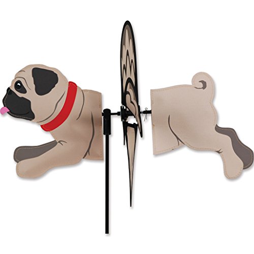 elliot 1016102 WINDSPIEL Petite Spinner Mops/Pug von Premier Kites