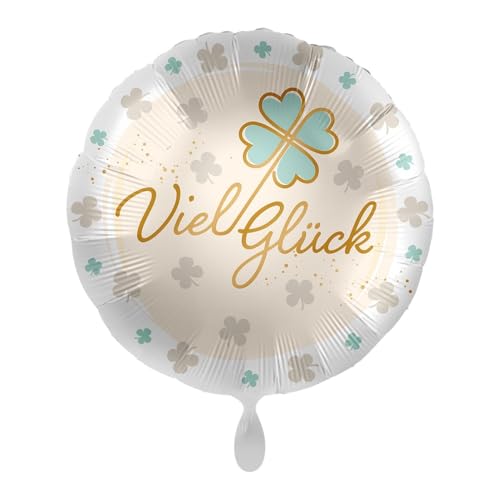 Viel Glück Kleeblatt Ballon von Premioloon