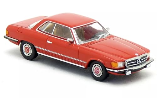 PCX87 1/87 Mercedes-Benz SLC (C107) 1971 Red Premium Classics Mini Car HO Scale von Premium ClassiXXs