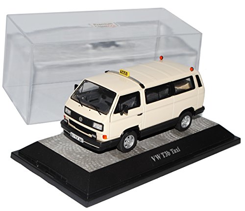 Premium Classixxs Volkwagen T3B Transporter Personen Taxi Beige 1979-1992 1/43 Modell Auto von Premium Classixxs