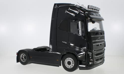 Premium ClassiXXs Volvo FH16 XL Kabine Schwarz 2018 LKW Truck 1/18 Modell Auto von Premium ClassiXXs