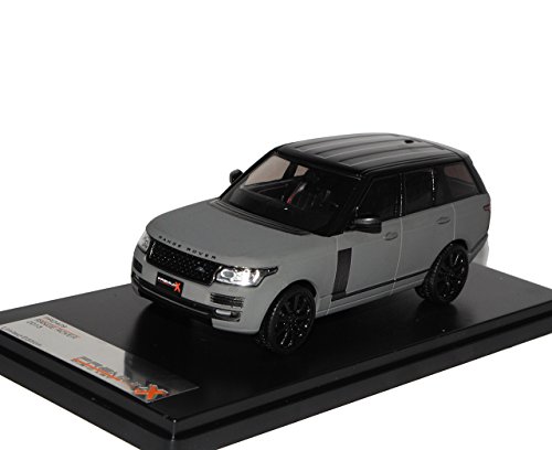 Land R*o*v*e*r Range R*o*v*e*r LG matt Grau Schwarz Ab 2012 1/43 PremiumX Modell Auto von Premium X