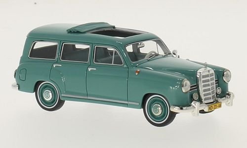 Mercedes Ponton (W120) Binz Station Wagon, hellgrün 1954 Maßstab: 1:43 - Resine - Fertigmodell Premium X - PRX0526 von Premium X