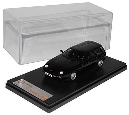 Porsche 928 S Kombi Artz 1979 Schwarz 1/43 PremiumX Modell Auto von Premium X