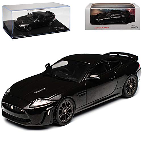 Jaguar XK XKR-S X150 Coupe Schwarz 2006-2014 1/43 PremiumX Modell Auto mit individiuellem Wunschkennzeichen von PremiumX Jaguar