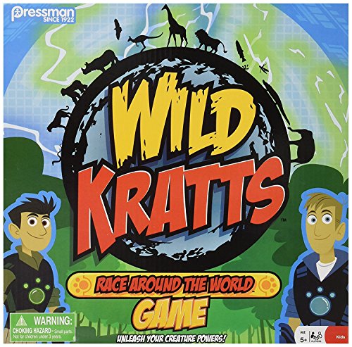 Wild Kratts Race Around the World Board Game by Pressman Toys von Pressman