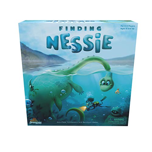 Pressman - Findet Nessie: Innovatives 3D-Abenteuerspiel für 2-4 Spieler ab 6 Jahren von Pressman